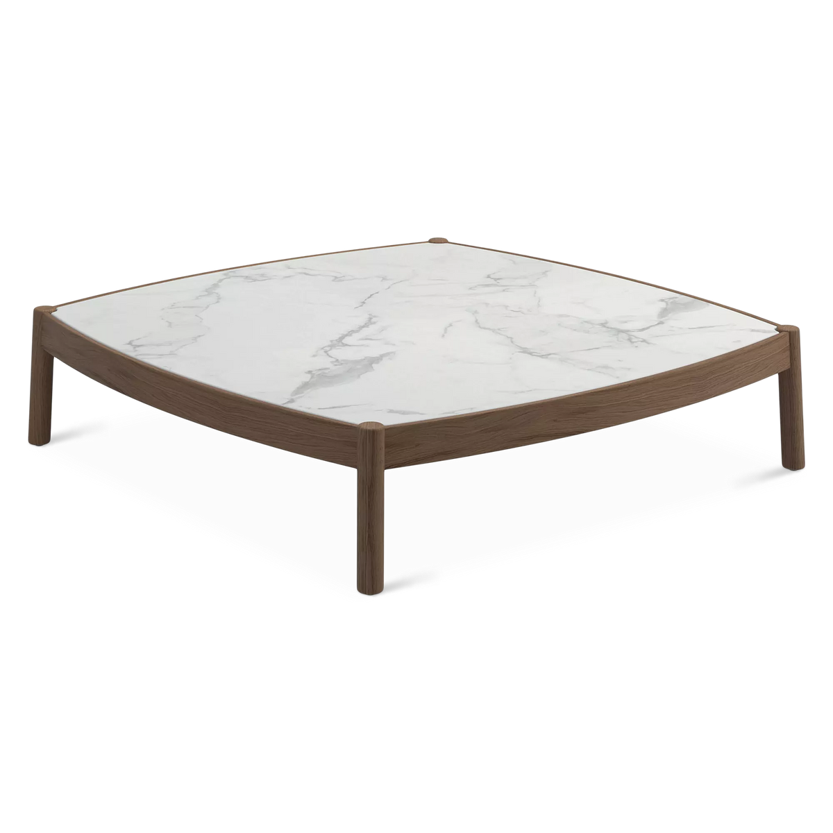 Haven - Table basse extérieure en teck par Gloster