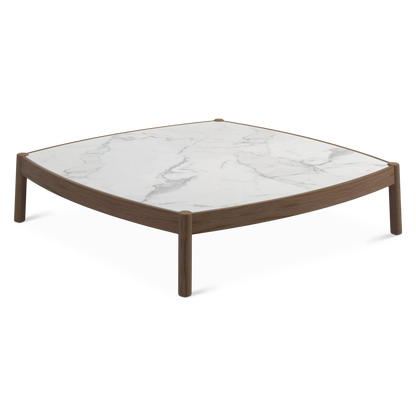 Haven - Table basse extérieure en teck par Gloster