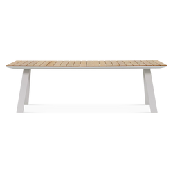 La Vida - Table de salle à manger extérieure en aluminium