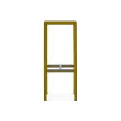 Seaside - Outdoor Galvanized iron Stool