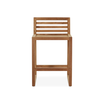 Betty - Outdoor Teak Counter Height Stool