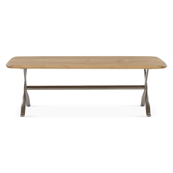 George - Table basse extérieure en teck par Talenti