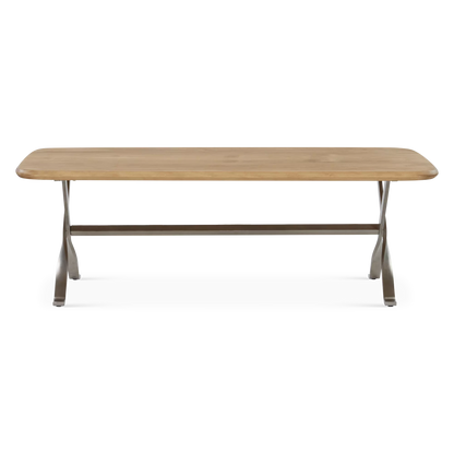 George - Table basse extérieure en teck par Talenti