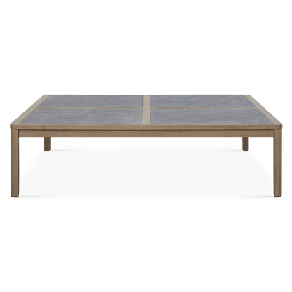 Copenhagen - Table basse extérieure en bois par Les Jardins