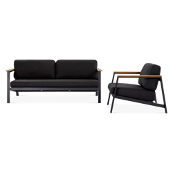 Geo - Outdoor Aluminium Sofa Set