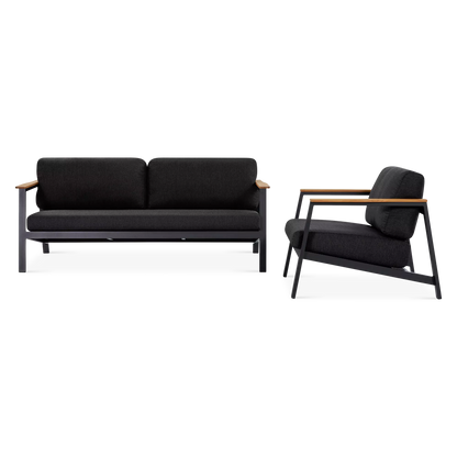 Geo - Outdoor Aluminium Sofa Set