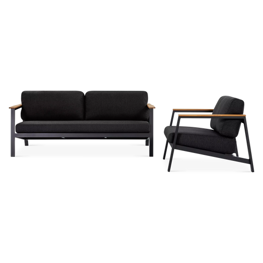 Geo - Outdoor Aluminium Sofa Set