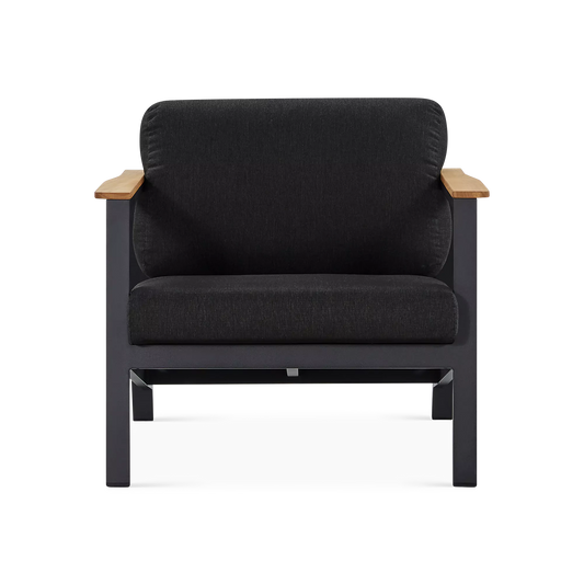 Geo - Fauteuil extérieur en aluminium