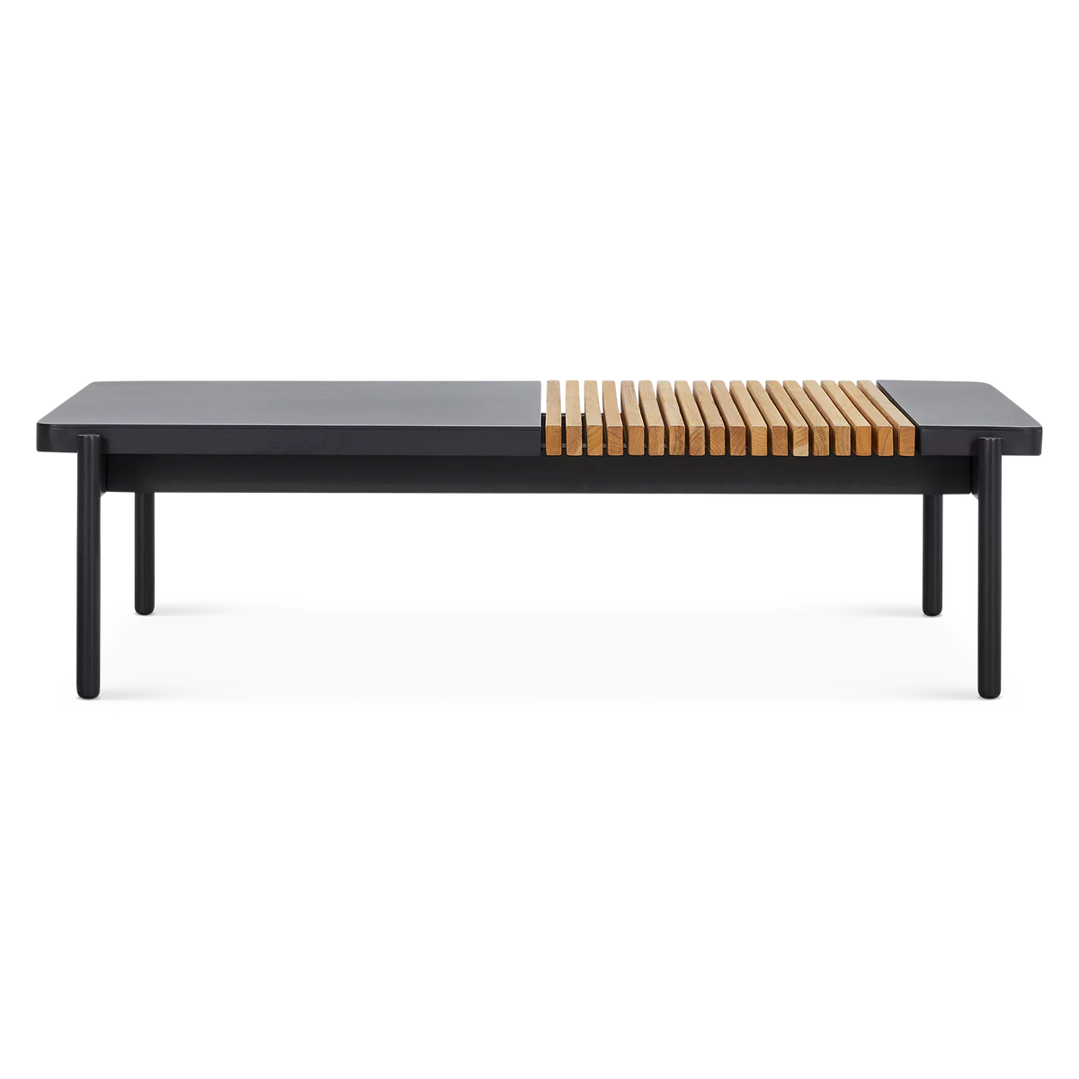 Linear - Table basse extérieure en aluminium