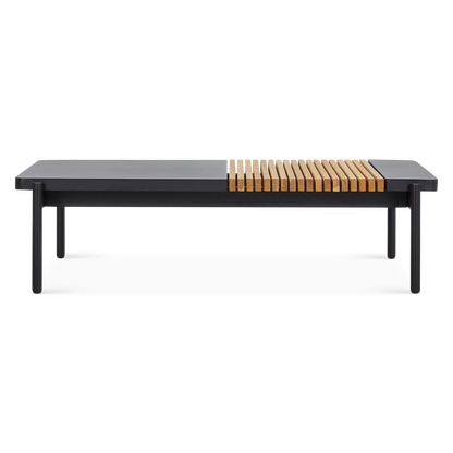 Linear - Table basse extérieure en aluminium