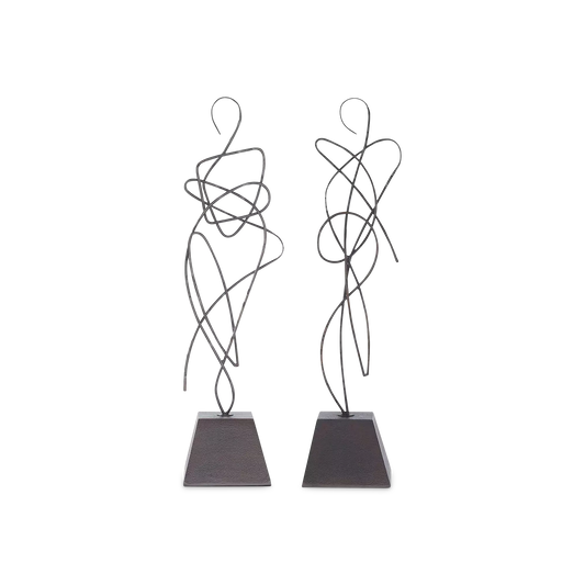 Arabesque - Ensemble de 2 sculptures