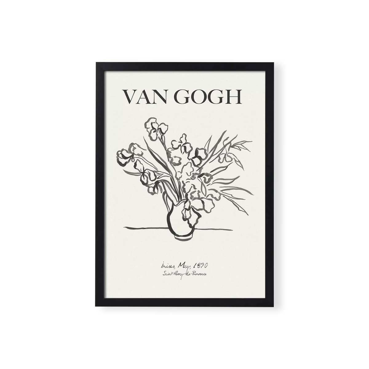 Van Gogh Iris Art Print