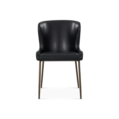 Glam - Chaise de salle à manger en imitation de cuir
