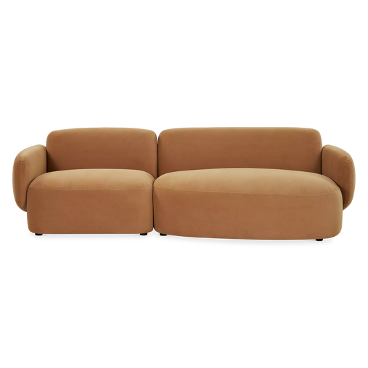 Gustave - Fabric-Upholstered Sectional Sofa