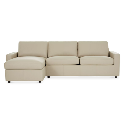 Ely Leather Sofa Bed