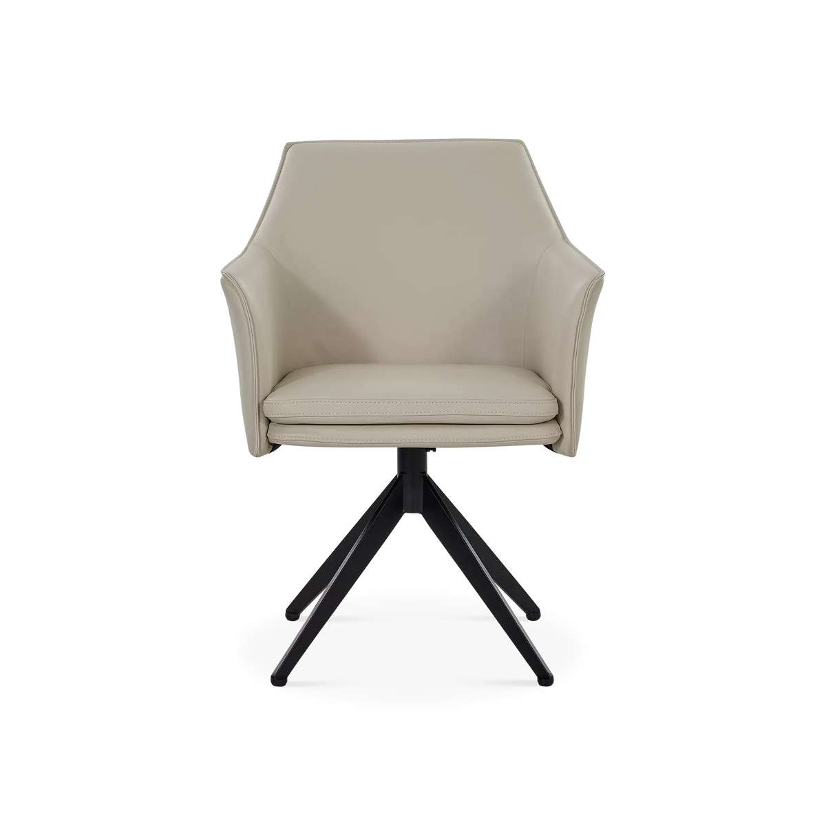 Mini Diana - Fauteuil pivotant en cuir