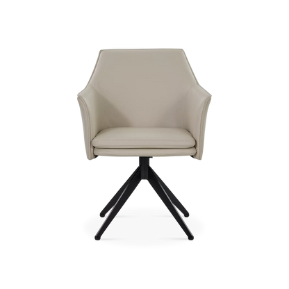 Mini Diana - Fauteuil pivotant en cuir