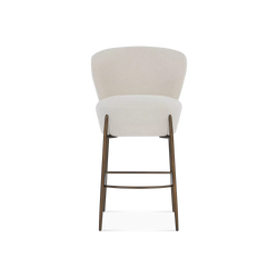 Orbit - Bouclé Fabric Upholstered Stool