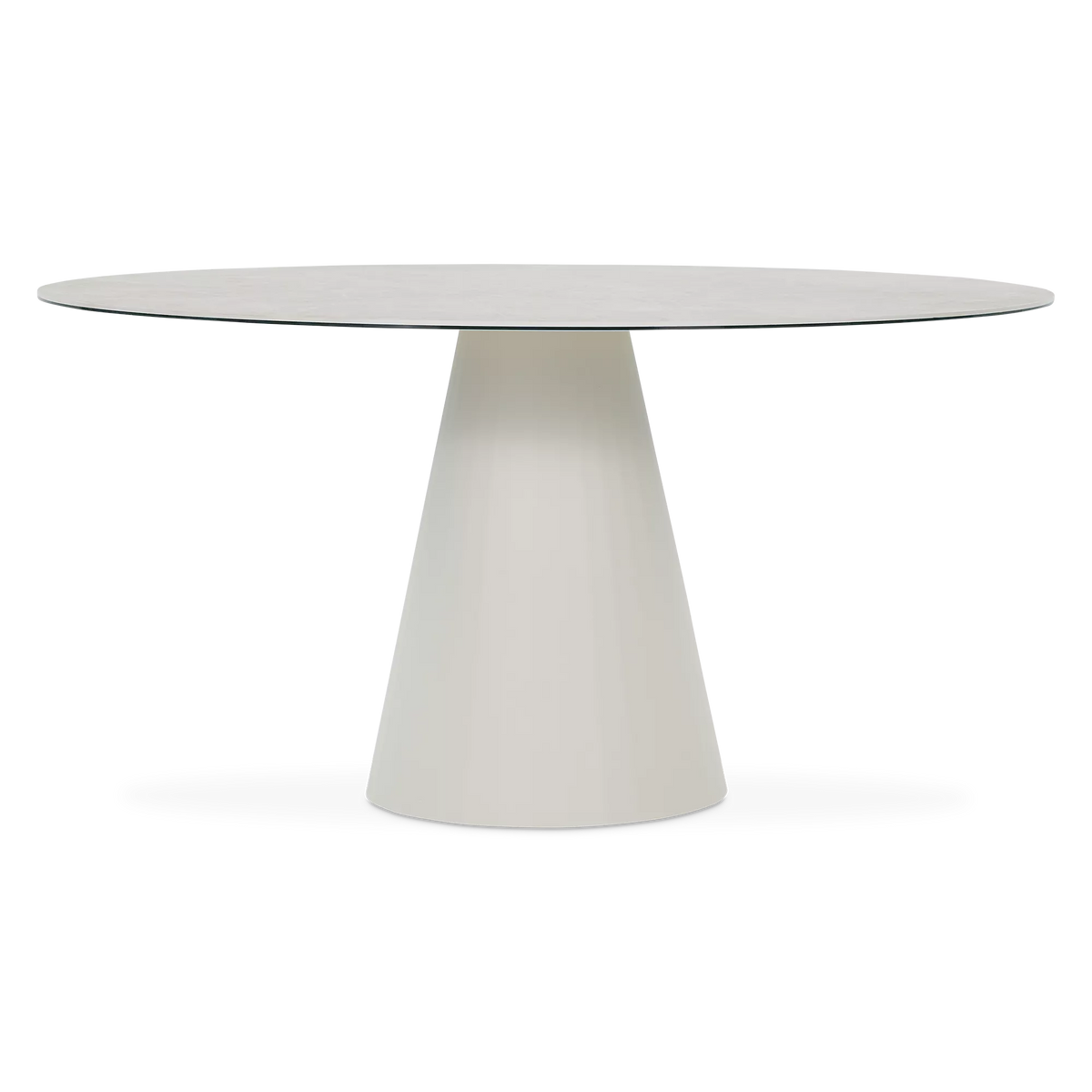 Coco - Table ronde avec plateau en céramique