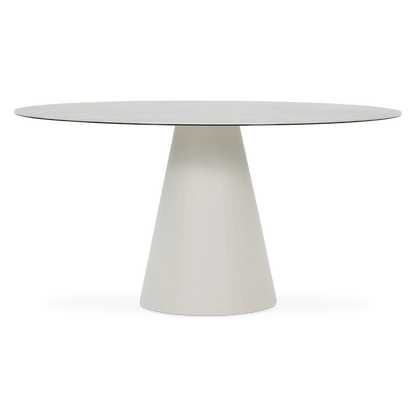Coco - Table ronde avec plateau en céramique