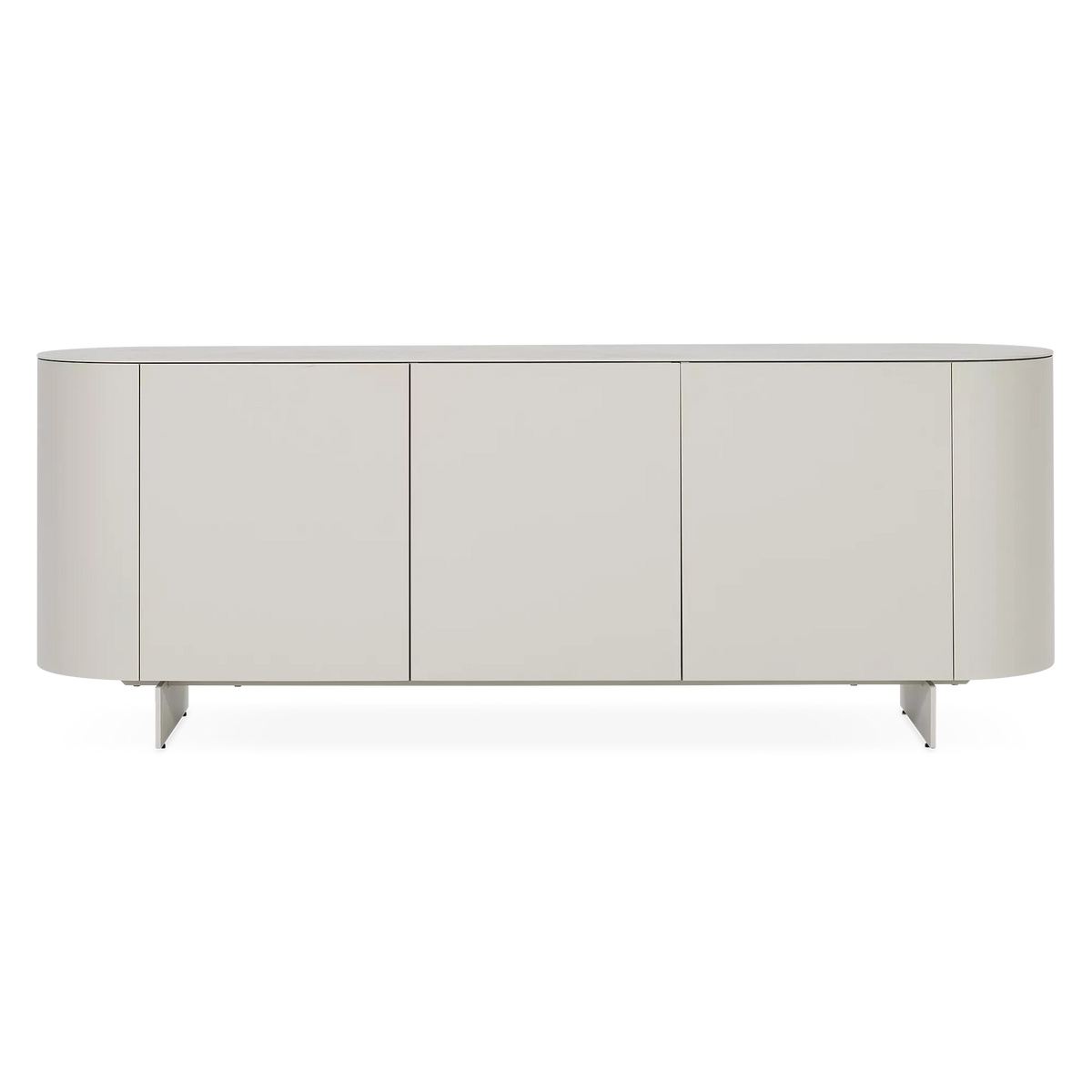 Raundo - Metal Sideboard with Ceramic Top