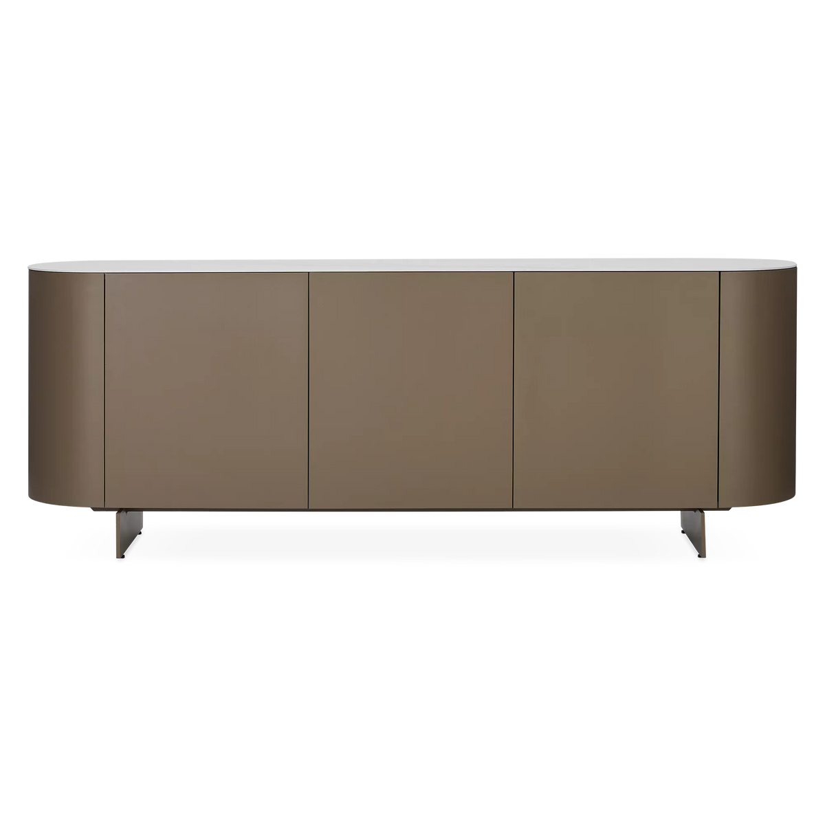 Raundo - Metal Sideboard with Ceramic Top