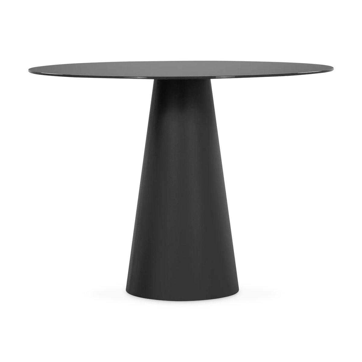 Cone - Table ronde avec base conique