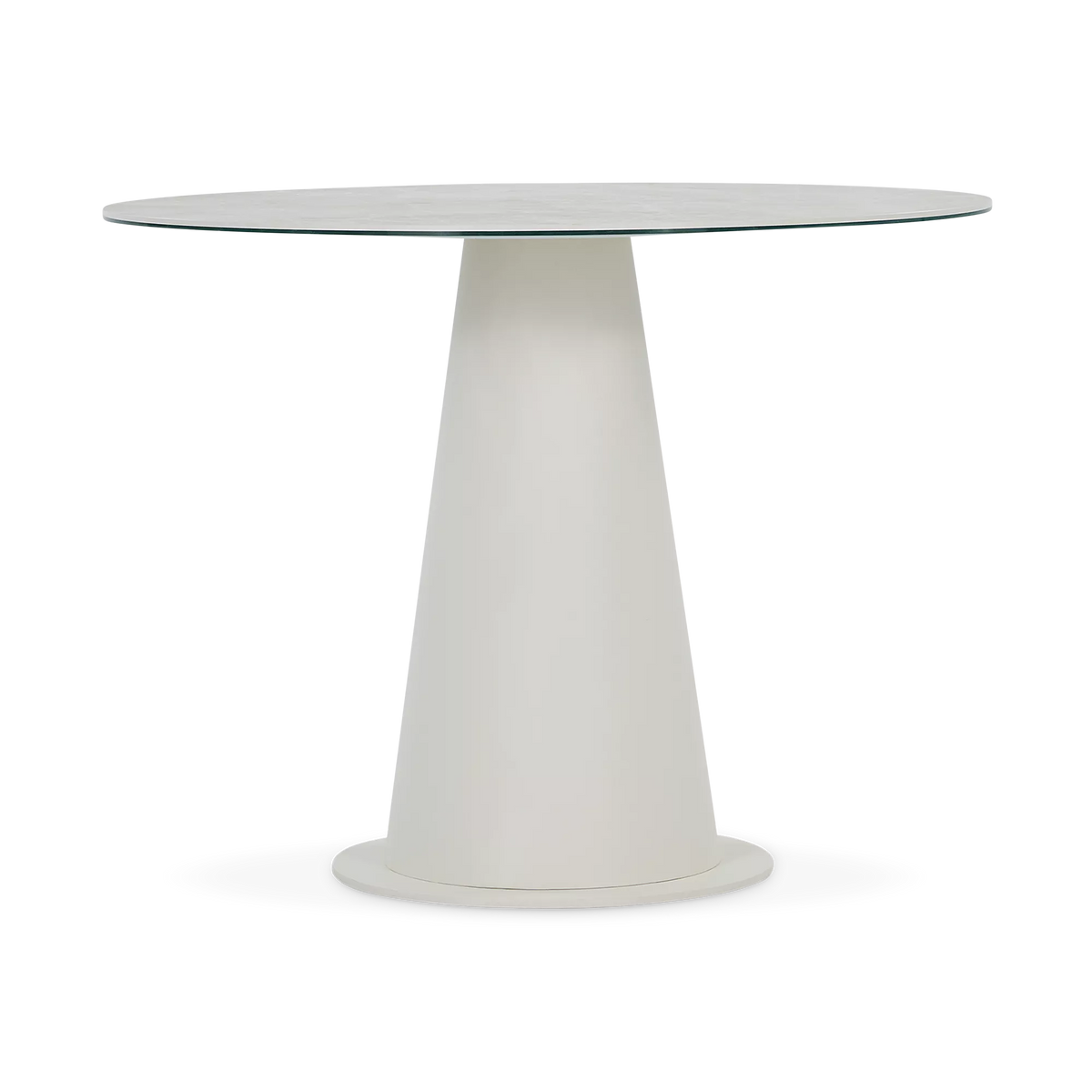 Cone - Table ronde avec base conique