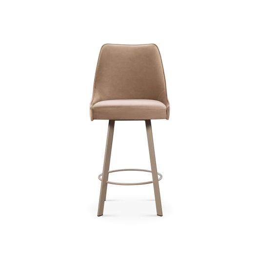 Olivia - Tabouret en tissu pivotant par Trica