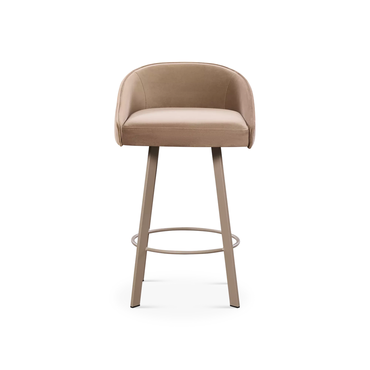 Liv - Swivel Fabric Stool by Trica