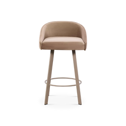 Liv - Swivel Fabric Stool by Trica