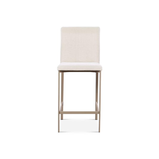 Mancini - Tabouret en tissu par Trica