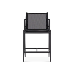 180 - Tabouret hauteur comptoir extérieur en aluminium par Gloster