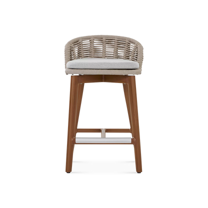 Paris Brest - Outdoor Rope Counter Height Stool