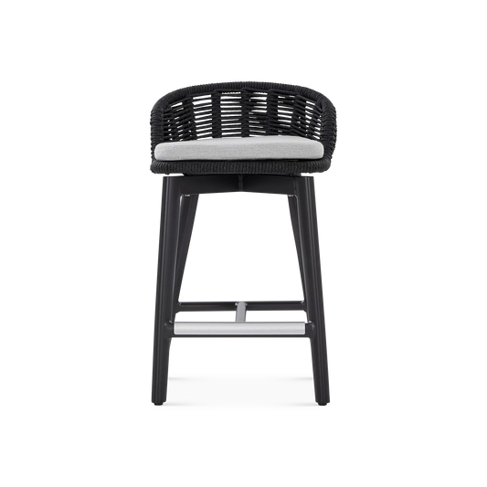 Paris Brest - Outdoor Rope Counter Height Stool