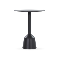 Sablier - Table hauteur comptoir extérieure en aluminium