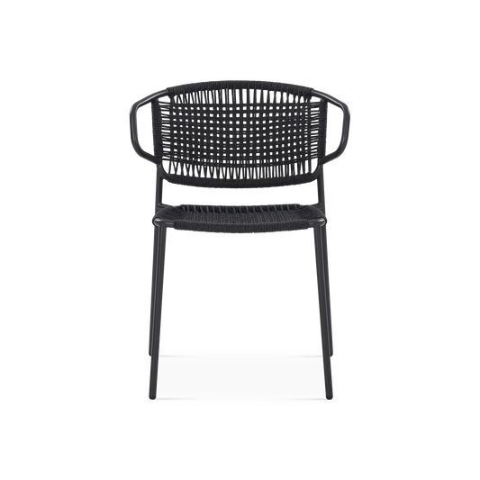 Papillon - Outdoor Aluminium Chair Without Arms