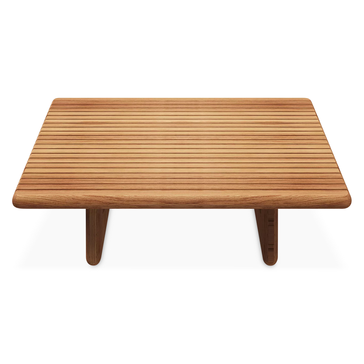 Deck - Table basse extérieure en teck par Gloster