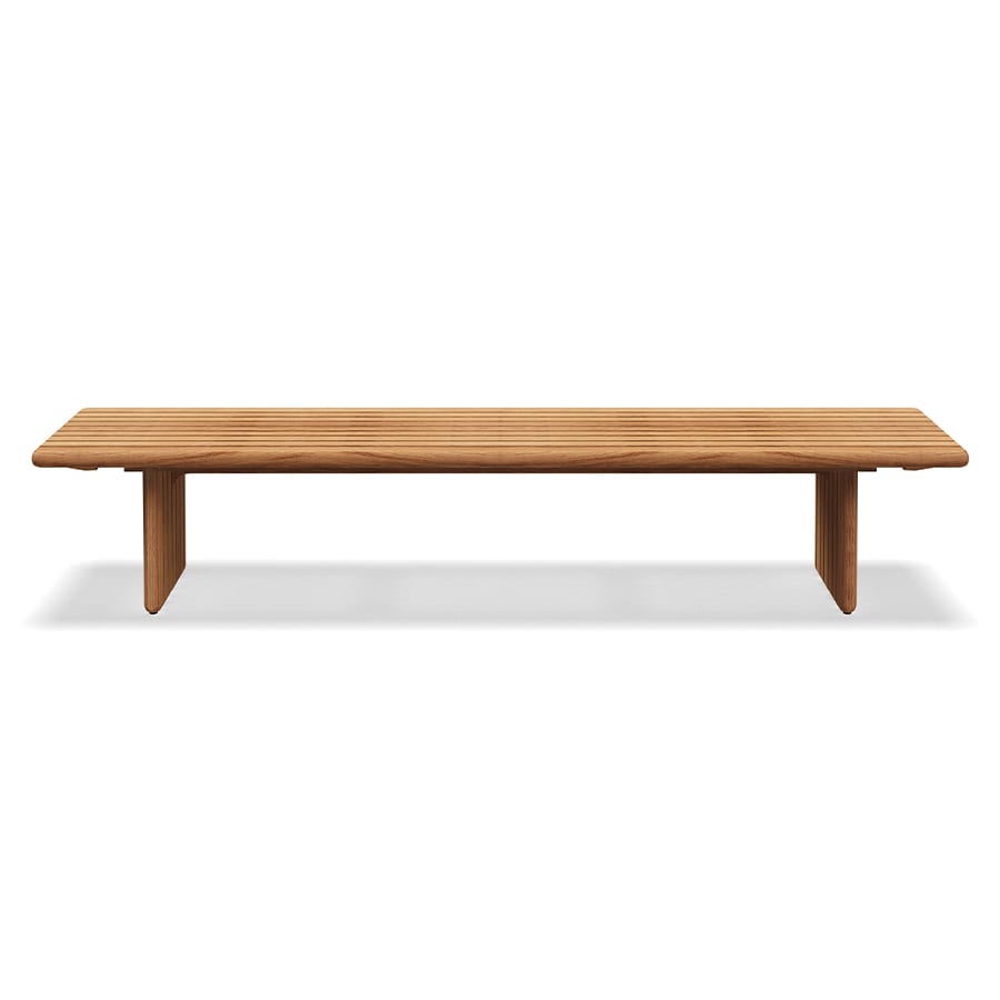 Deck - Outdoor Teak Coffee Table by Gloster
