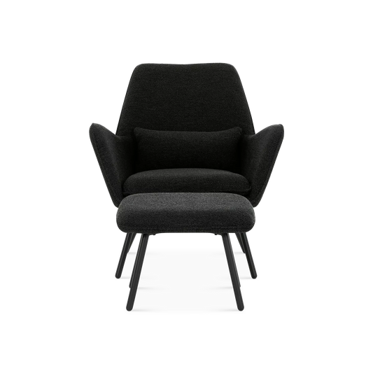 Danny Armchair with Footrest