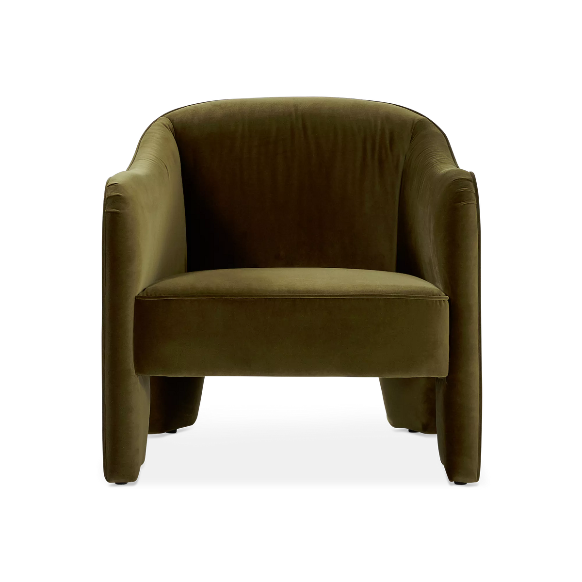 Sully - Cotton Velvet Armchair by Four Hands