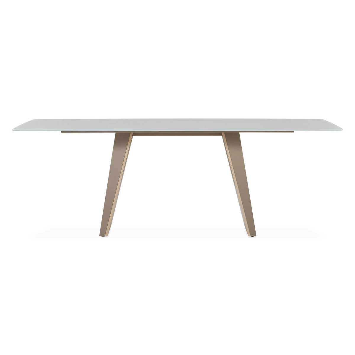 Timeless - Dining Table with Wooden Top by Trica