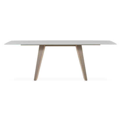 Timeless - Dining Table with Wooden Top by Trica