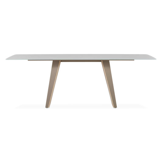 Timeless - Dining Table with Wooden Top by Trica