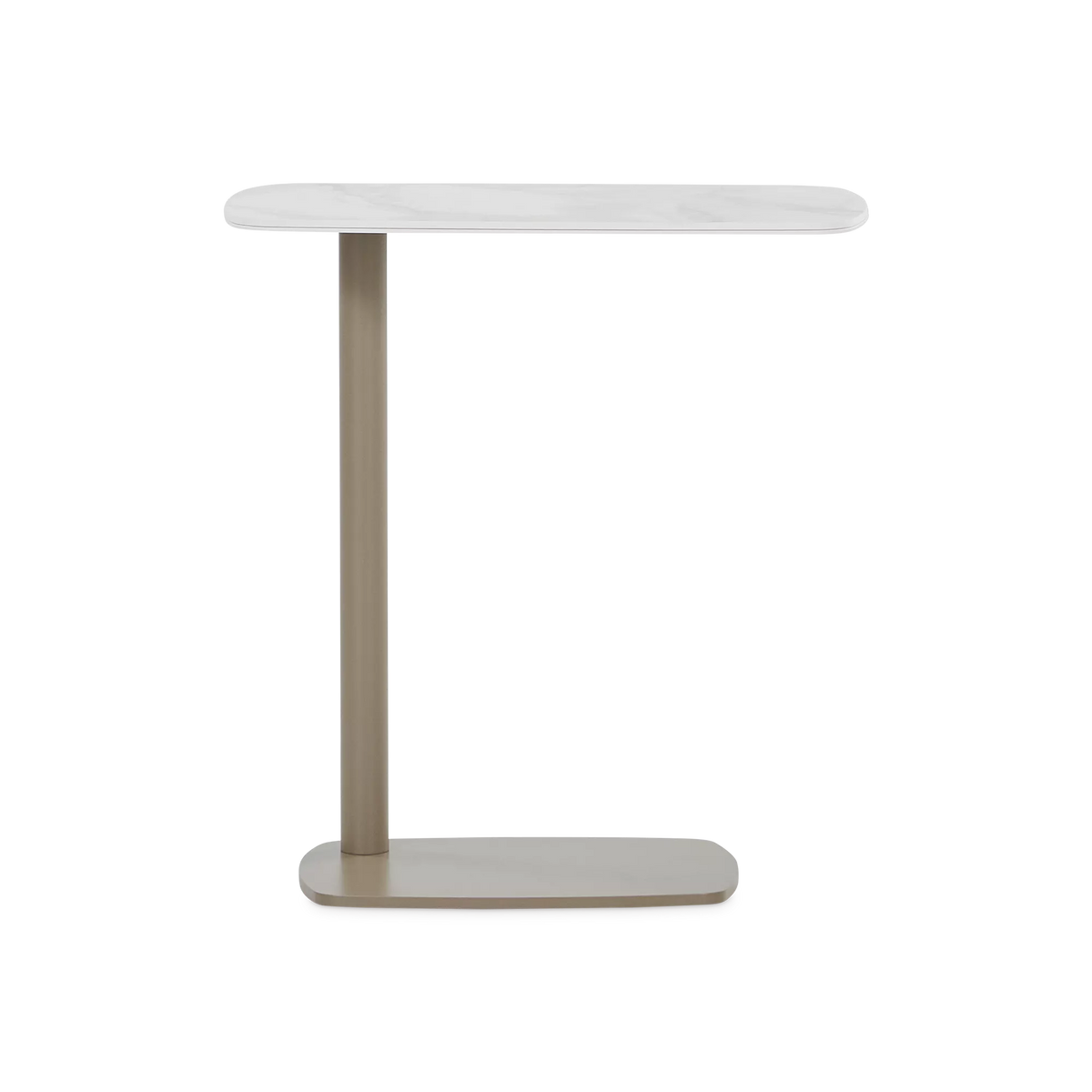 Leo - Table d'appoint avec plateau en porcelaine par Trica