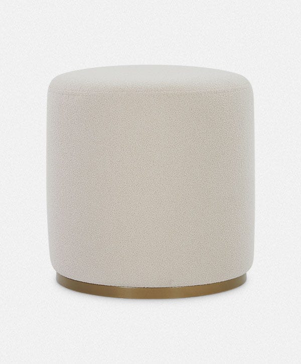 Guimauve - Pouf par Trica