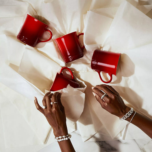 Ensemble de 4 Tasses Classique par Le Creuset