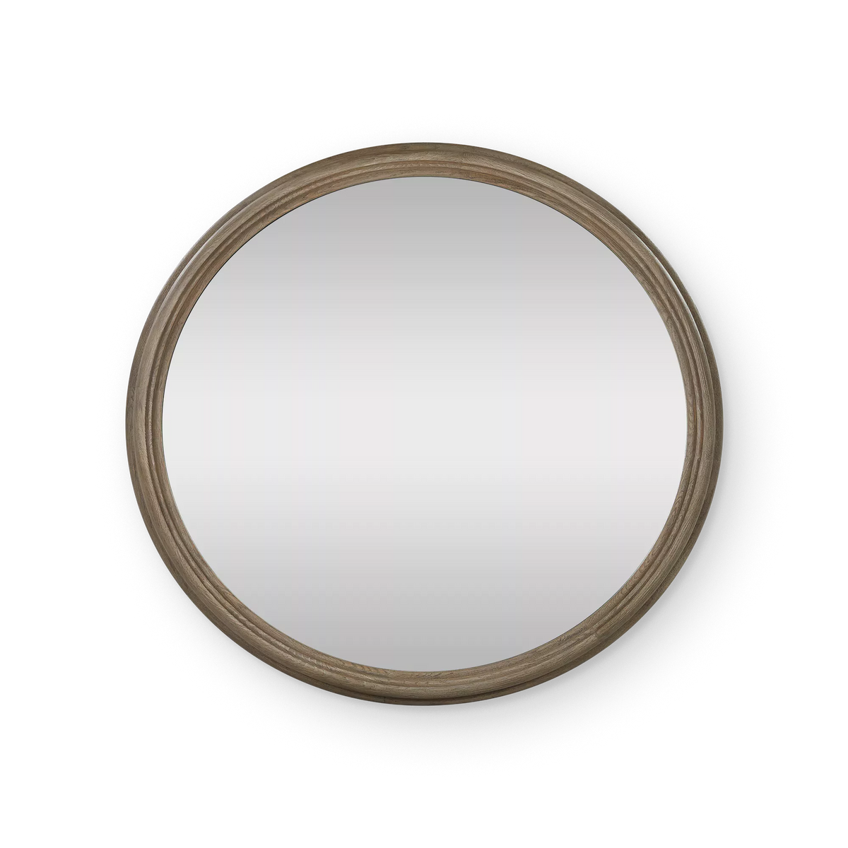 Molina - Round Mirror with Oak Frame