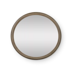 Molina - Round Mirror with Oak Frame