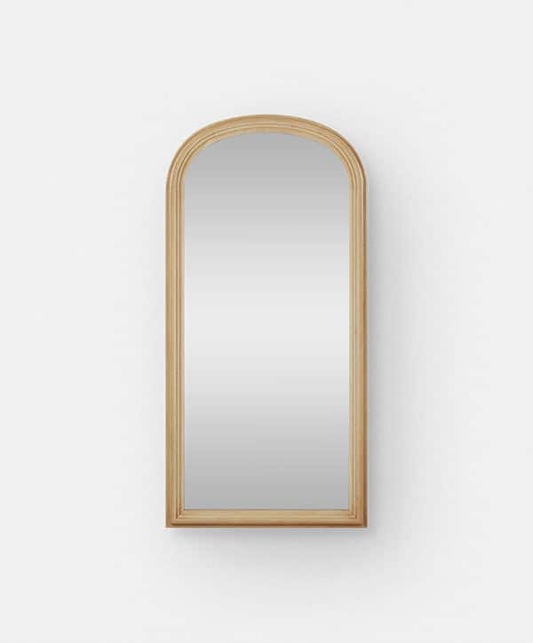 Molina - Arched Mirror with Oak Frame